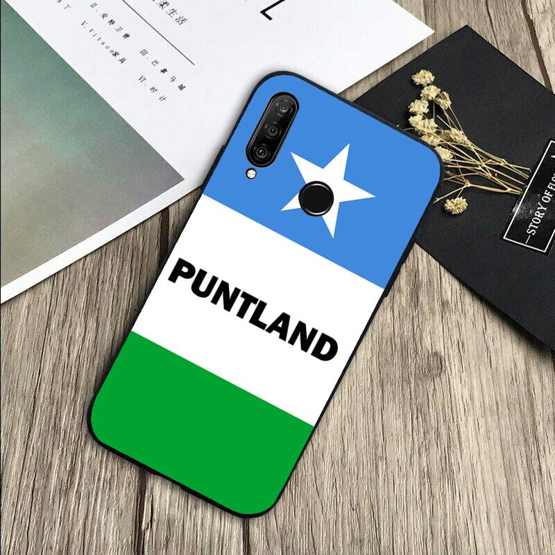 Puntland State Somali Flag For Huawei Nova 11 9 10 SE Y70 Y60 Y90 Y61 Y91 Y73 Y72 12i 11i 8i P30 P40 Lite P60 Pro Case