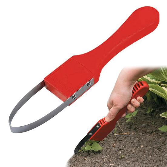 Diserbatrice ad anello, rimozione e estrazione manuale delle erbacce, lama in metallo, taglia radici, strumento manuale per diserbo per giardini, prati, piantagioni, paesaggistica