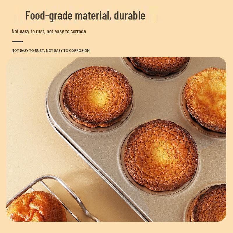 12-Cup Non-Stick Madeleine Shell Mold Baking Pan