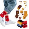 Spider-man Cotton Boys Socks With Cute Cartoon Pattern For Fun And Comfortable Wear