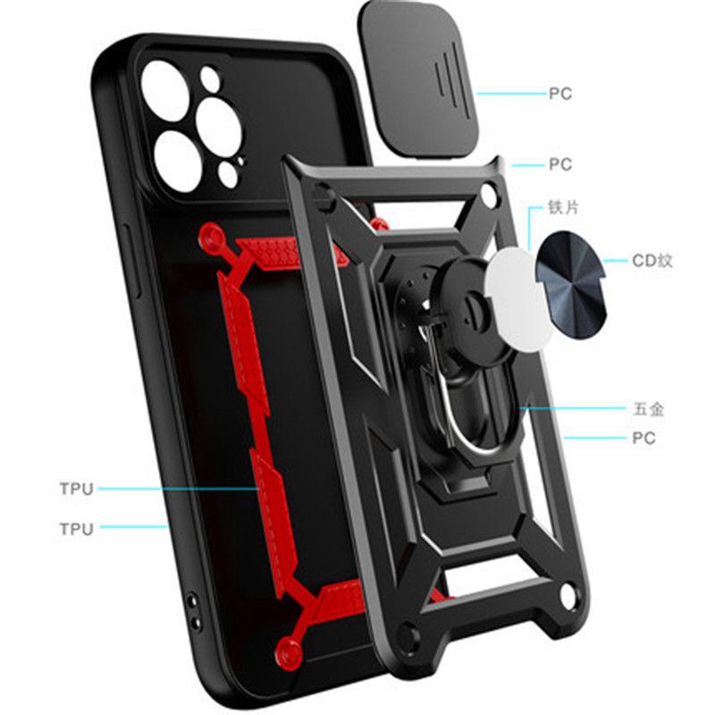Applicable to Apple 16promax mobile phone case push window iPhone15/14 all-inclusive 13/12/11 magnetic matte support