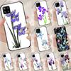 Iris Purple Flower Watercolor For Samsung Galaxy A56 A36 A26 A16 A05 A06 A22 A32 A52 A54 A34 A14 A55 A15 A53 A33 A35 Case