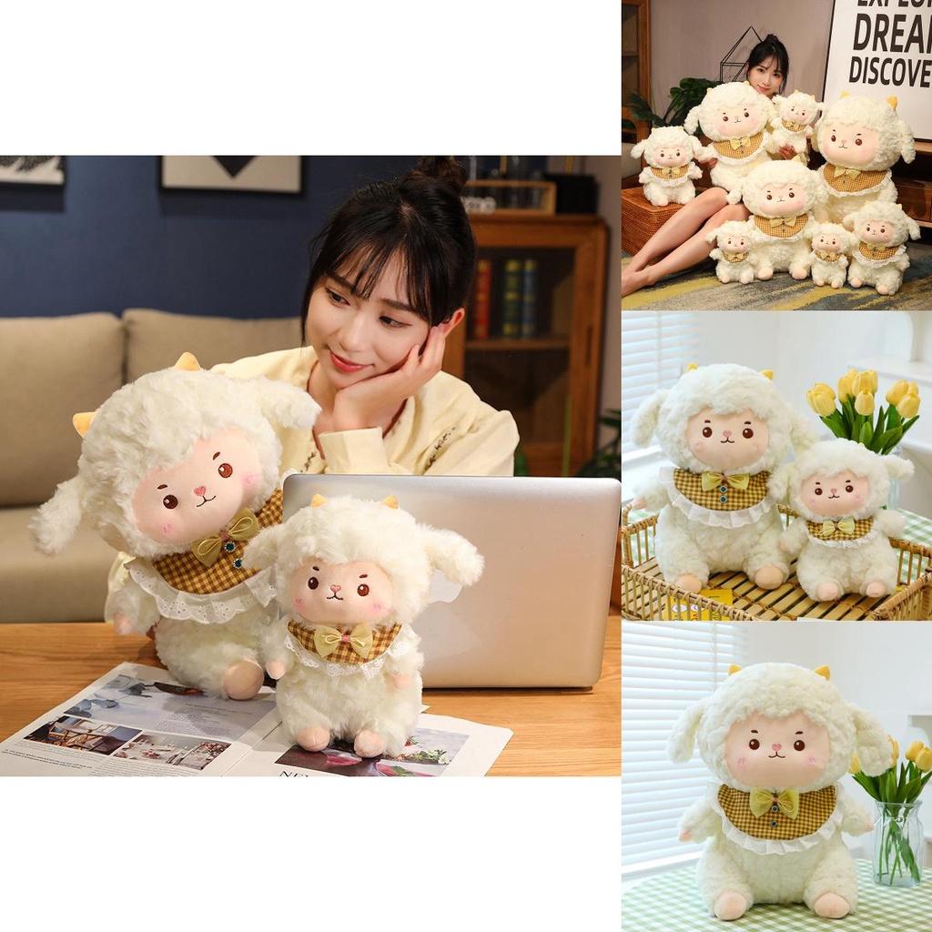 Cute Cloud Sheep Plush Toy For Girls Ideal For Sleeping And Cuddling Wholesale Birthday Gift