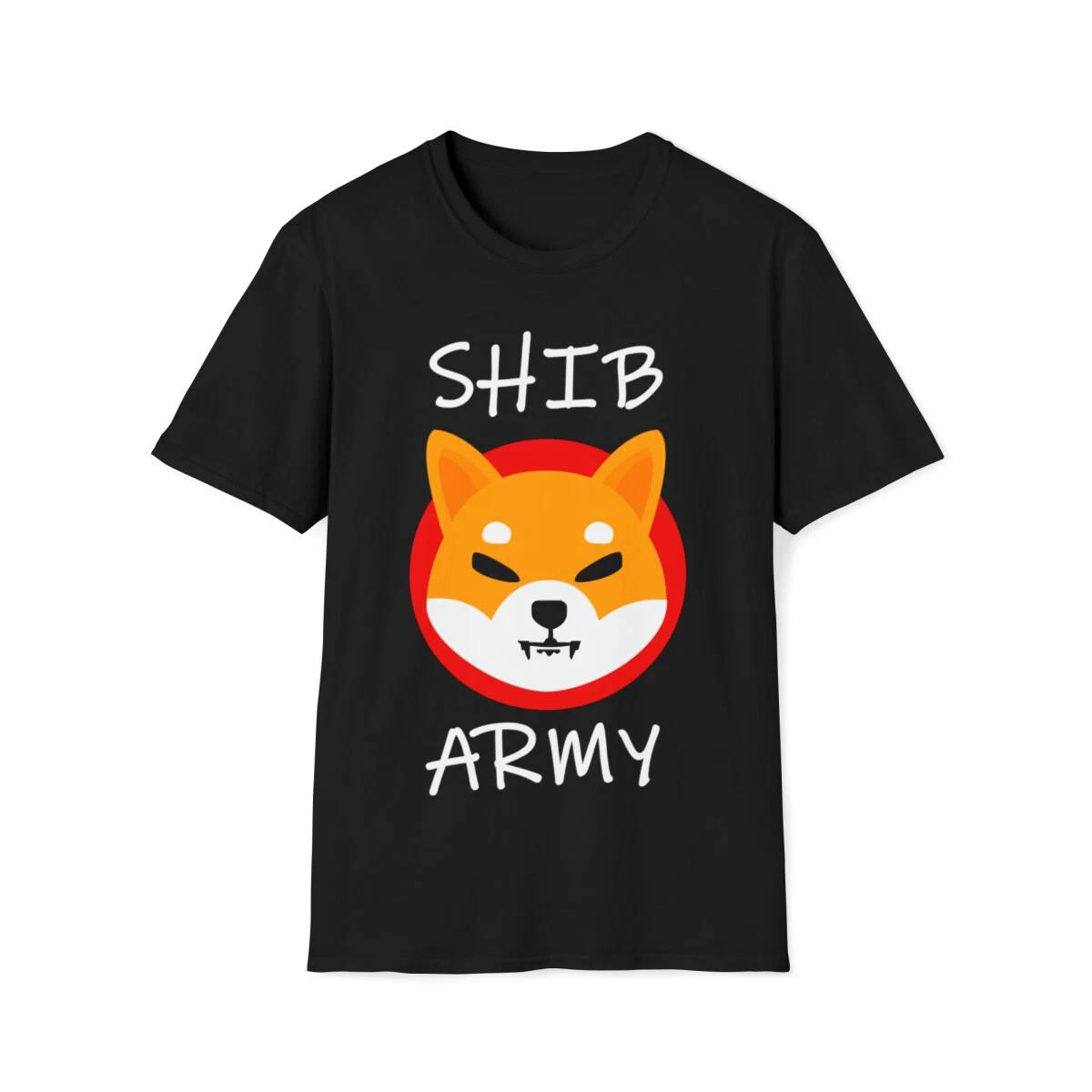 Shib Army SHIB Premium Softstyle T-shirt | Shiba Inu | Crypto L