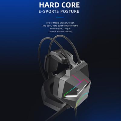 TAIOU USB Wired Gaming Headset Virtual 7.1 Surround Sound E-Sports Earphone Over Ear Headphones