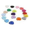 100PCs Heart Mixed Colors Resin Buttons Fit Sewing or Scrapbooking 10mm