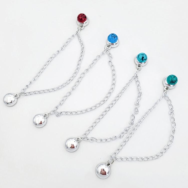 Multipurpose Magnetic Trouser Hem Clips Headscarf Pin Hijab Magnets with Chain Magnetic Clips for Quick Attachment