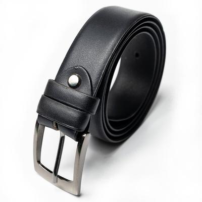 Men'S Leather Belt, Natural Leather, Exclusive