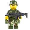 Ninja Warrior Superhero Doll With Weapon Single Building Block Assembly Toy