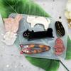 3PCS Hair Clip Silicone Mold Homemade Personalized Diy Hair Clip Star Flower Cat Hair Clip Mold Drip Glue Mold