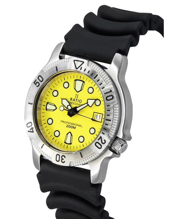 Ratio FreeDiver Professional Sapphire Blue Sunray Dial Orologio da uomo automatico RTF0013 500M