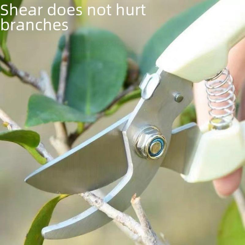 Heavy Duty Pruning Shears, Garden Shears for Tree Trimming, Sharp Bypass Pruners for Plants, Flowers and Branches