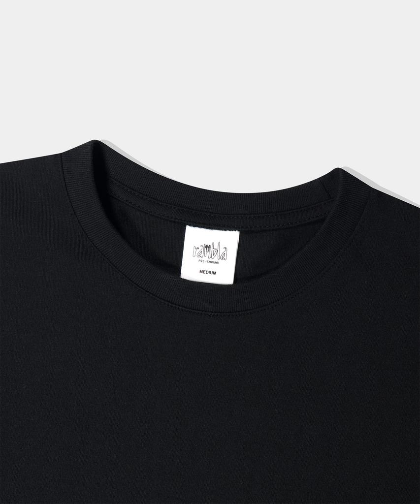 Lambeulla 16-Count Essential Oversized Long Sleeve [Black]
