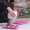 1-2 Pieces Silicone Soap Mould, Rectangular Silicone Mould, 6 Cavity Rectangular Soap Mould, Rectangular Soap Mould for DIY Soap