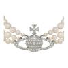 VIVIENNE WESTWOOD Orb Pearl Detail Necklace 6303000702P127CN