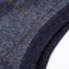 FORTEI Men's 100% Pure Wool V-Neck Buttoned Sweater Vest