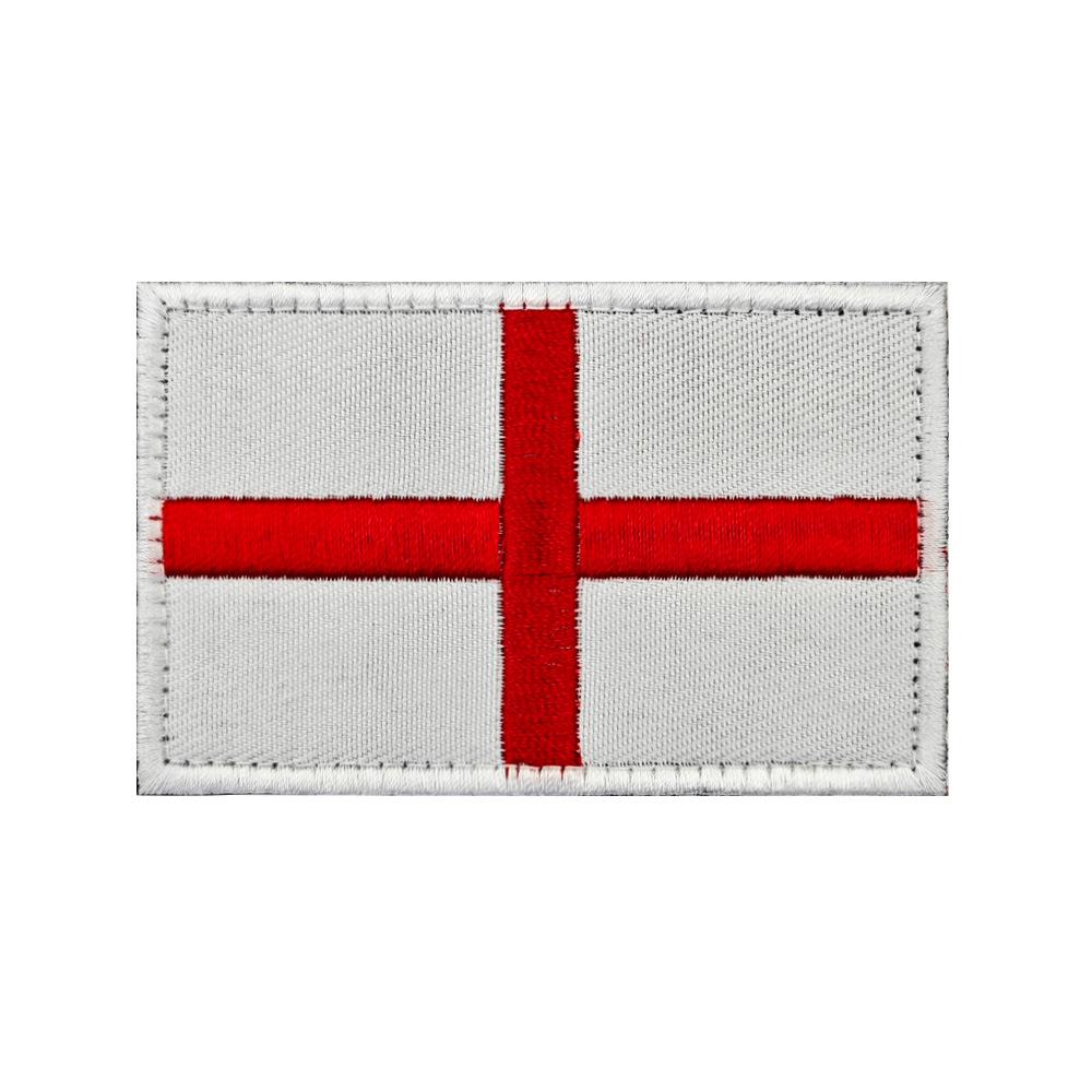 European Flags Embroidered Patches for Bags & Hats - Morale Badges with Hook, Loop & Iron-On Backing