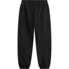 Li-Ning Anti-Five Series Solid Color Mid-Waist Drawstring Comfortable Breathable Cuffed Knitted Sports Pants Men bottoms Black AKLU199-1