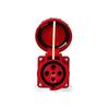 ZNG European Standard 4-Pin 125A Industrial Socket