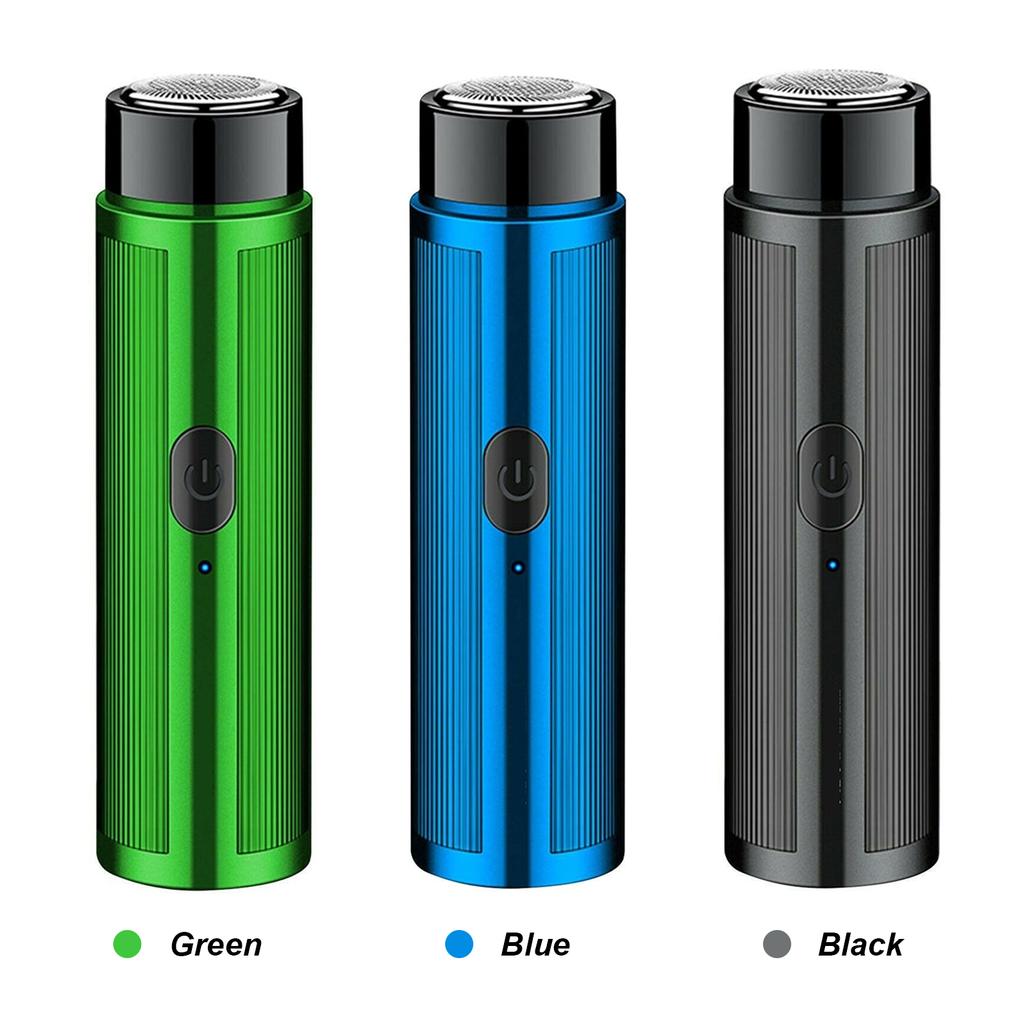 2W  Mini Beard S-haver Electric R-azor Detachable Washable H-ead Design USB Powered Operated