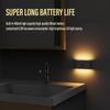 1pcs LED Induction Night Light Wireless USB Charging Human Body Induction Wall Light Bedroom Corridor Cabinet Bathroom Night Light