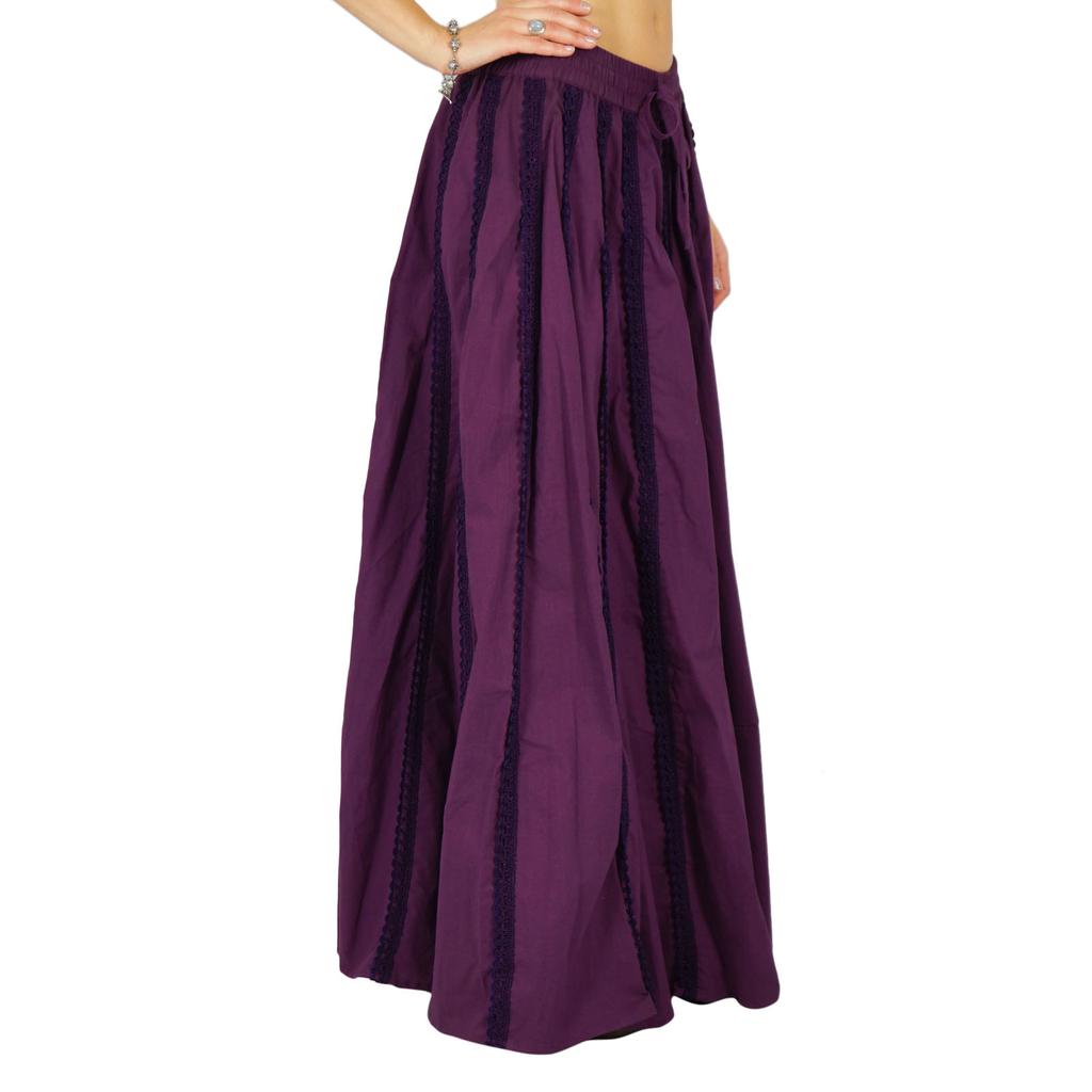 Phagun Saia de algodão para roupas, saia longa, maxi resort wear, feminina