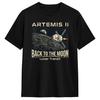Artemis 2 Mission Logo T Shirt Summer Cotton T-Shirt for Couple Design Tee Shirt Short-Sleeved Vintage 2026 New Men Women Tees