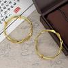 Möbius Twist Vietnamese Sand Gold Bracelet: Xiaohongshu Style Women's Versatile Fashion Jewelry