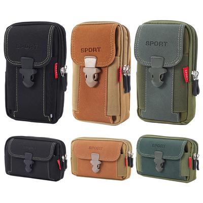 3Pcs Mobile Phone Belt Bag Phone Belt Pouch with Belt Loop Cell Phone Belt Holster Mobile Phone Holster Case for Outdoor Travel