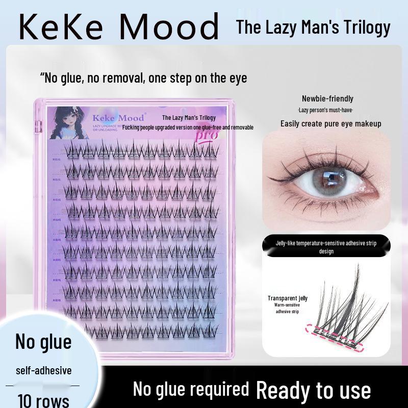

Kekemood Набор натуральных накладных ресниц «Ленивый подсолнух» без клея
