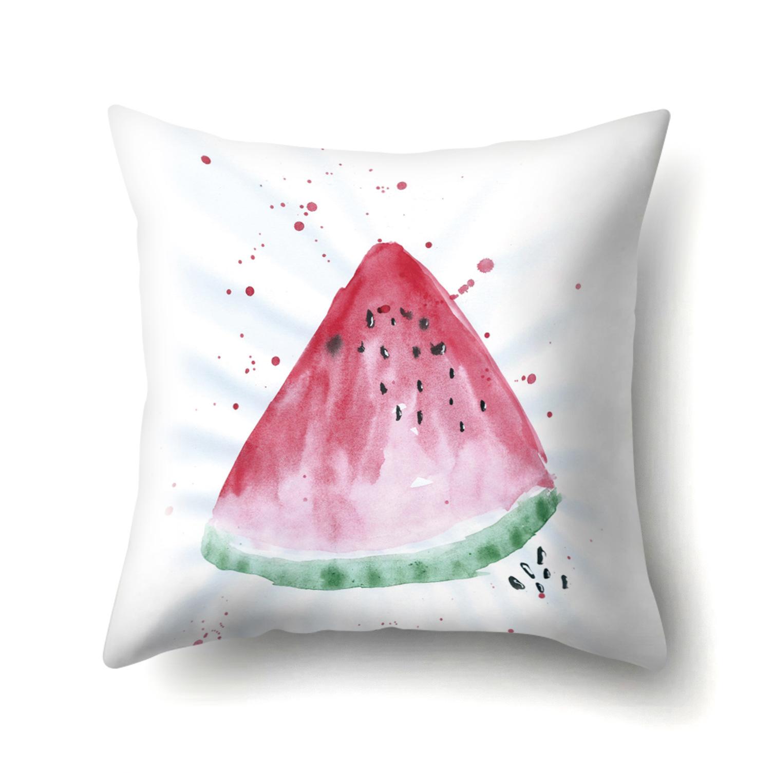 

Европейско-американский тропический фруктовый креатив, выражение полиэстеровая наволочка 45 * 45 without pillow core