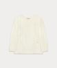 Sseomweeobeoteo Some Cable Long Sleeve Knit - Ivory