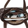 Women's PU Tote Bag Vintage Large Capacity Underarm Shoulder Bag Handbag