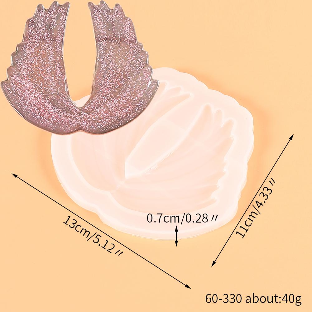 Angel Wings Silicone Cake Mold DIY Wings Fondant Chocolate Candy Biscuit Gumpaste Baking Cake Decoration