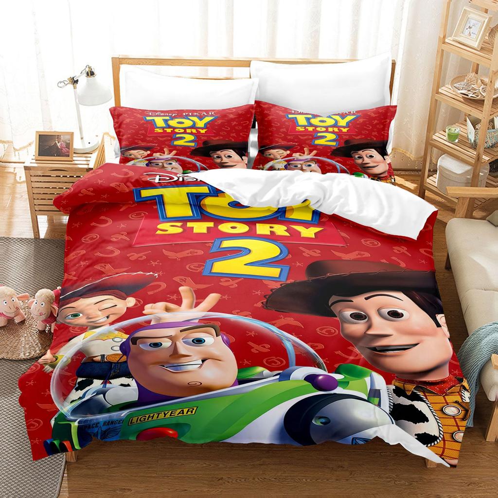 Printed Three-Dimensional 3D Digital Home Textile Three-Piece Children'S Home Textile Kit