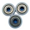 6*22*7Mm Planar Wheel Nylon Pulley Pom Roller Ball Bearing Pulley Bearing Wheel Sliding Converyor Wheel