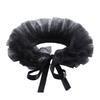 Detachable Ruff Collar Decorative Puff Collar for Costume Masquerades Party Cosplay Accessory Evening Dress Neckwear