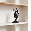 Tabletop Decor Halloween Bat Figurine Ornament PLA Craft Spooky Decor  For Halloween Party