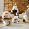 100Pcs Sushi Bags Lovely Japenese Triangle Rice Ball Disposable Packaging Bag Sushi Making Mold Bento Accessories