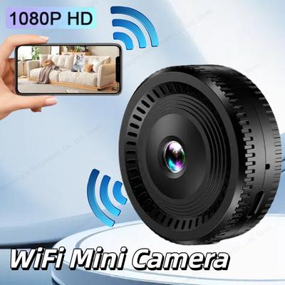 Mini WIFI kamera 1080P širokouhlá malá bezpečnostná kamera Digitálna mikrobezdrôtová kamera s dlhým pohotovostným režimom s nízkou spotrebou energie
