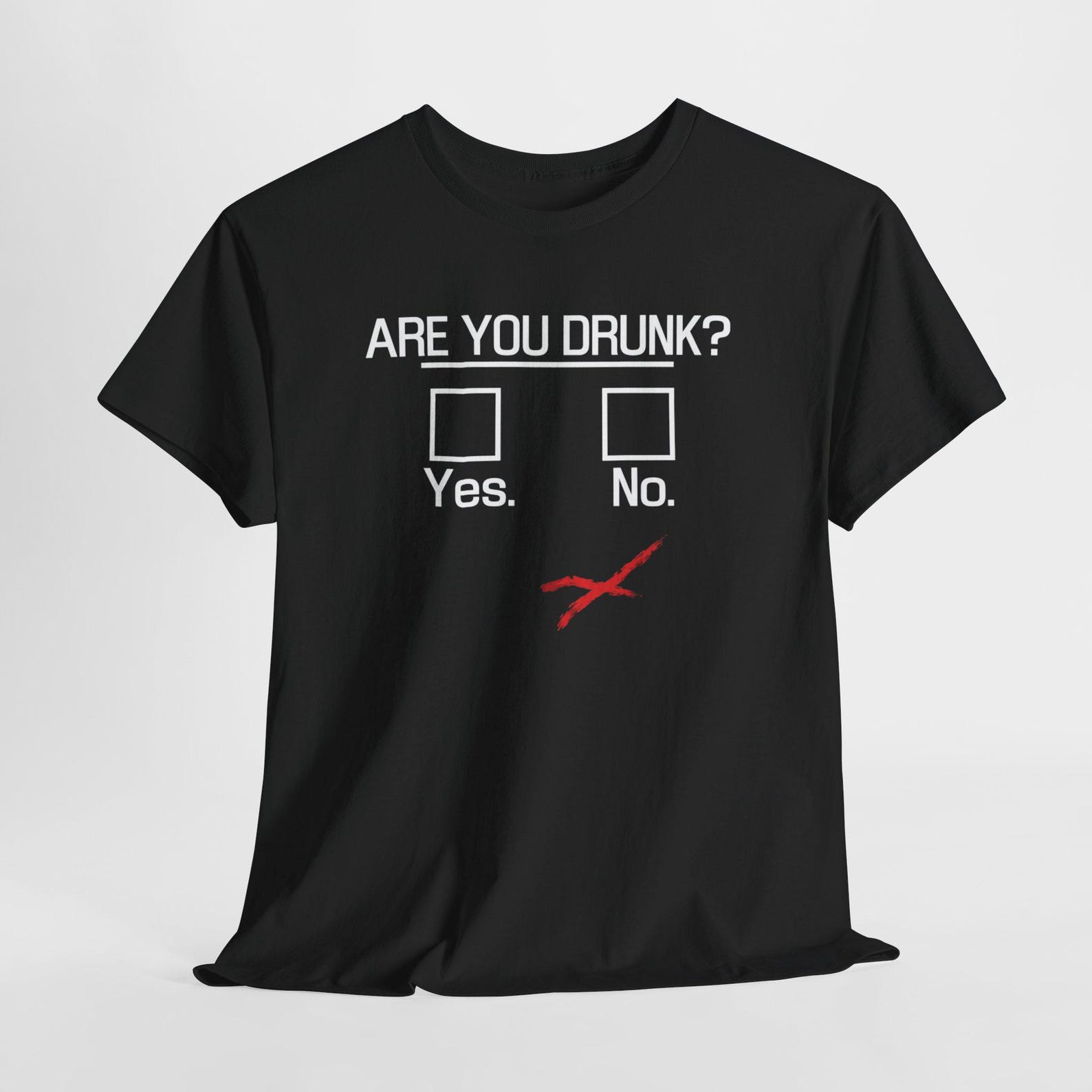 Are You Drunk Funny Beer Drinking Humor T Shirt Bar Joke Party Graphic Tee XL