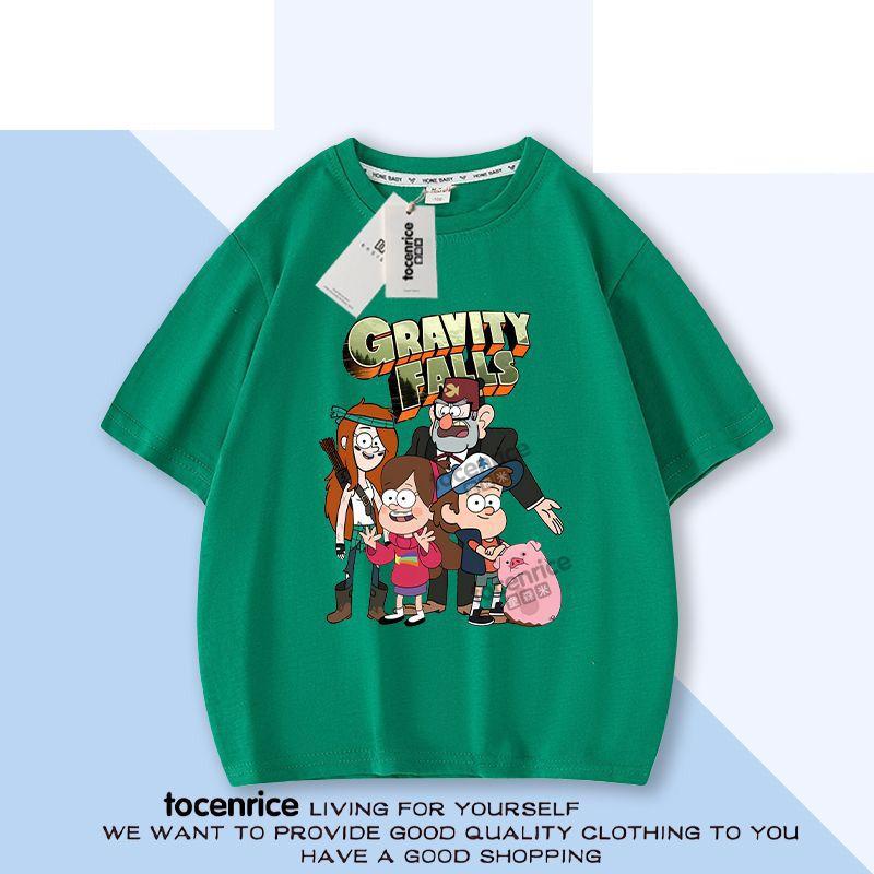 Gravity Falls Gravity Falls Camiseta de Algodón para Niños Gráfica