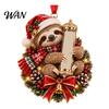 Reusable Acrylic Party Supplies Christmas Cash Gift Ornament, 2D Highland Cow/Gingerbread/Bear/Snowman Money Holder, Holder for Xmas Tree Hanging