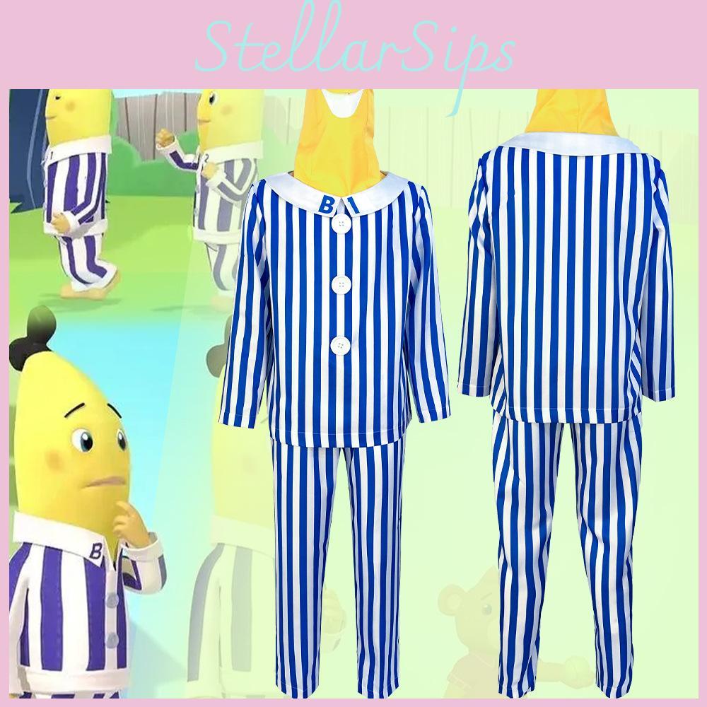 Halloween Character Cosplay Costume Adult Unisex Pajama Banana Man For Anime Party And Stage Performance