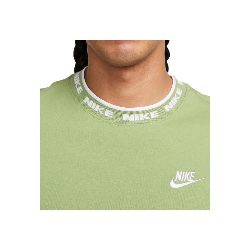 New Nike T Shirts Men's Oil Green FB7310-386