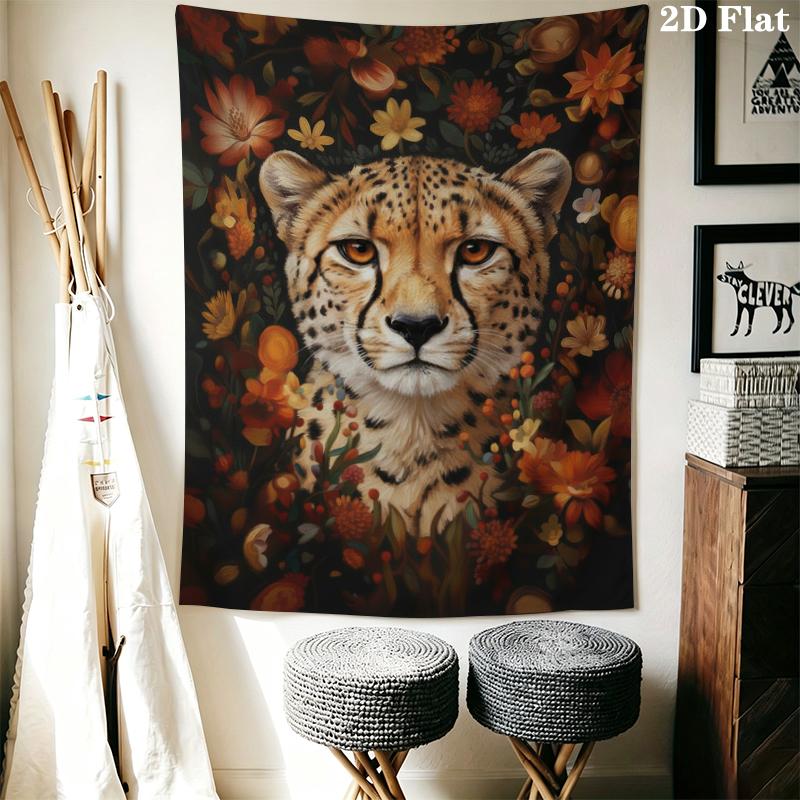 Classical beasts Wall Tapestry Aesthetic Wall Hanging Printed Fabric Blanket Decorative Tapestries for Bedroom Living Room Home Decor