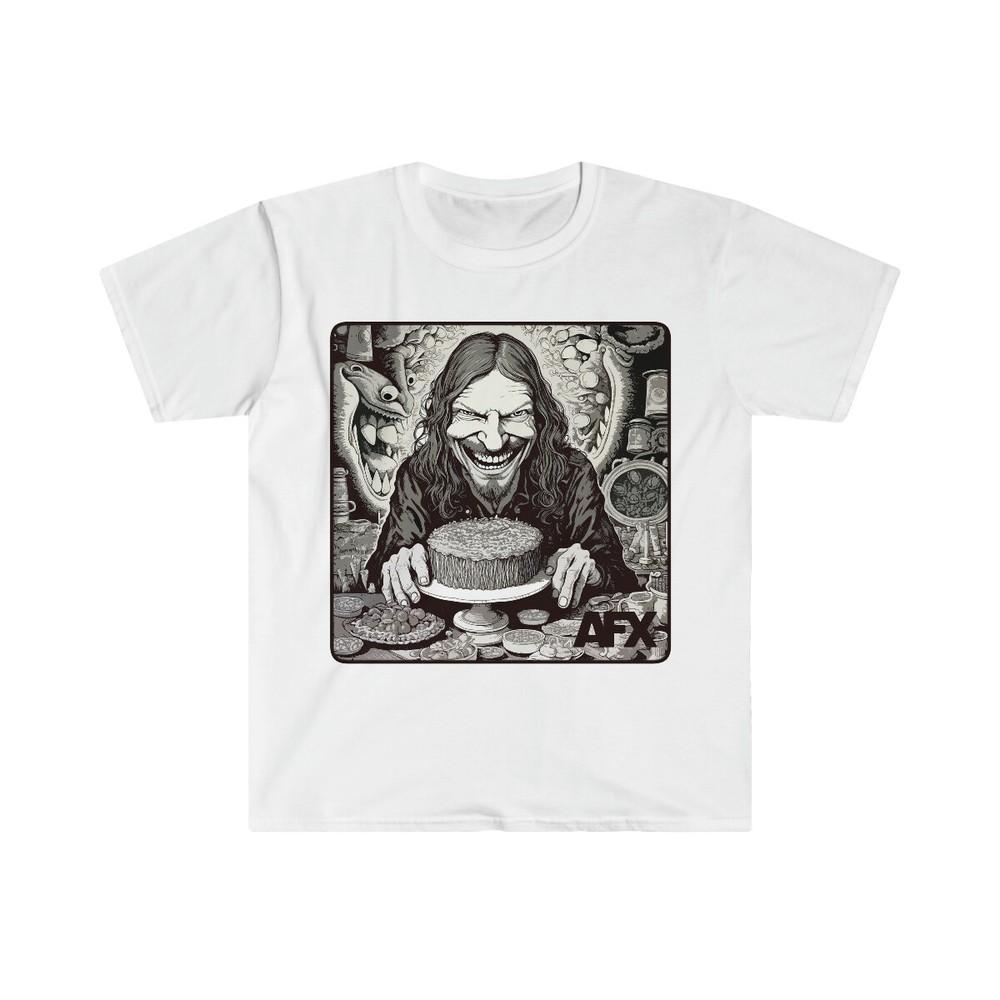 Графическая футболка Aphex Twin 90-е Ретро Техно AFX M