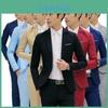 Men's Formal Blazer Slim Fit Solid Color Jacket All Sizes M-3xl**