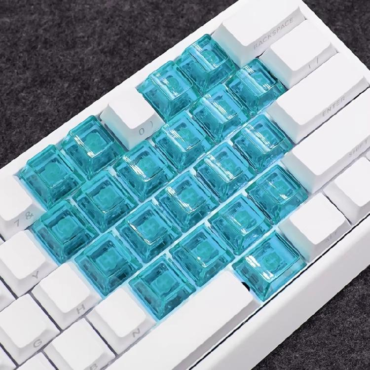 PC Herz Keycaps 21 Tasten OEM Höhe Rutschfest Mechanisches Upgrade