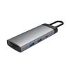 7 in 1 Type C Docking Station USB Hub for Laptop with Storage Compact Design